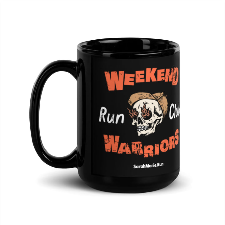 Sarah Marie Design Studio 15oz Weekend Warriors Run Club Black Mug