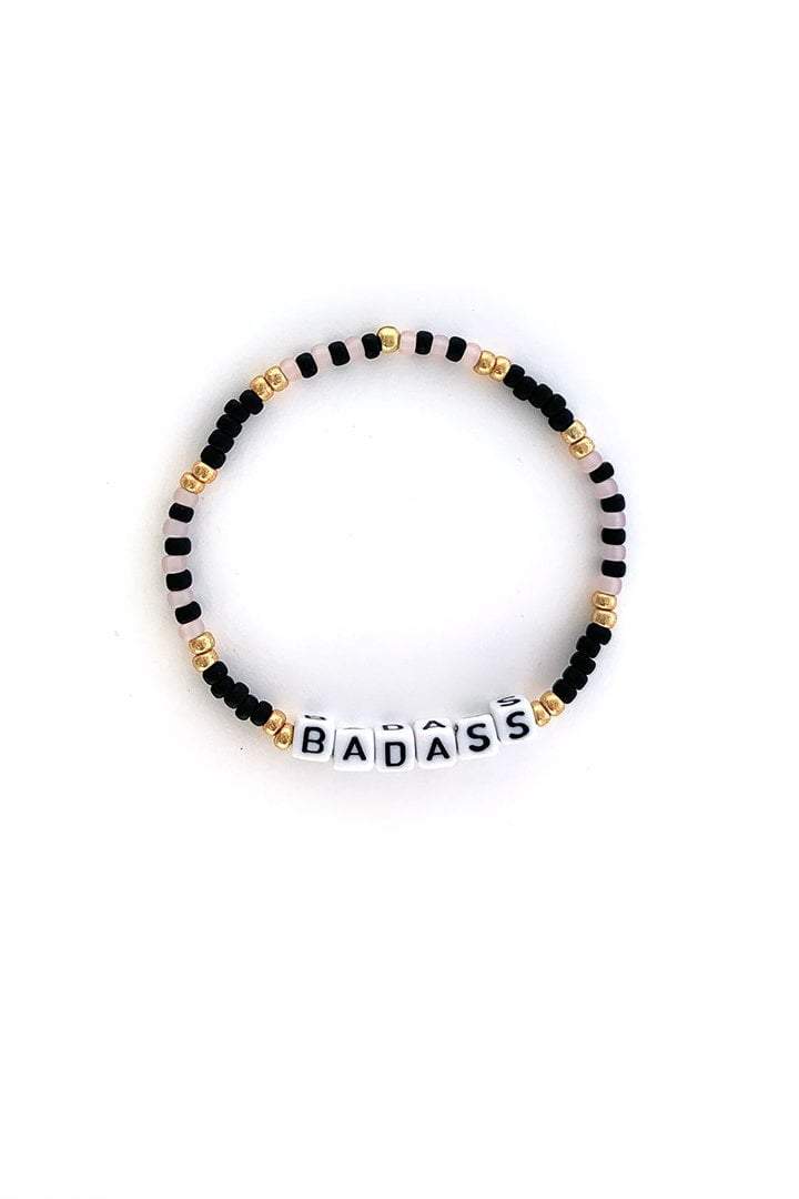 Sarah Marie Design Studio Bracelet 6.25" / Badass / Black Badass Bracelet