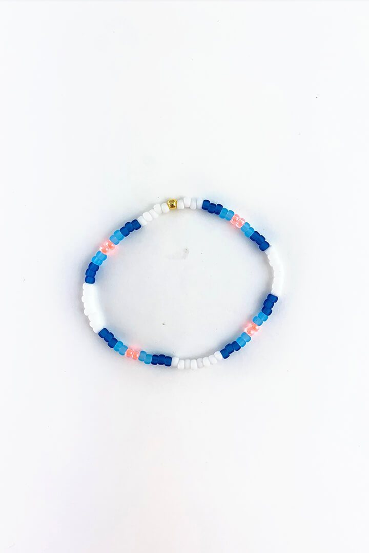 Blue Flame Stackable Bracelets - Sarah Marie Design Studio