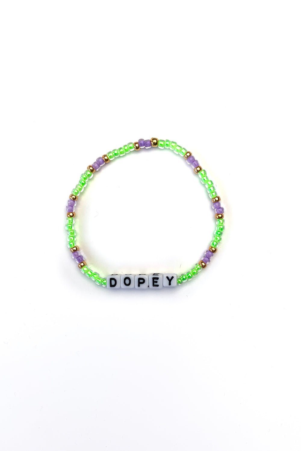 Sarah Marie Design Studio Bracelet 6.25" / Dope Single Dopey Disney Inspired Bracelet