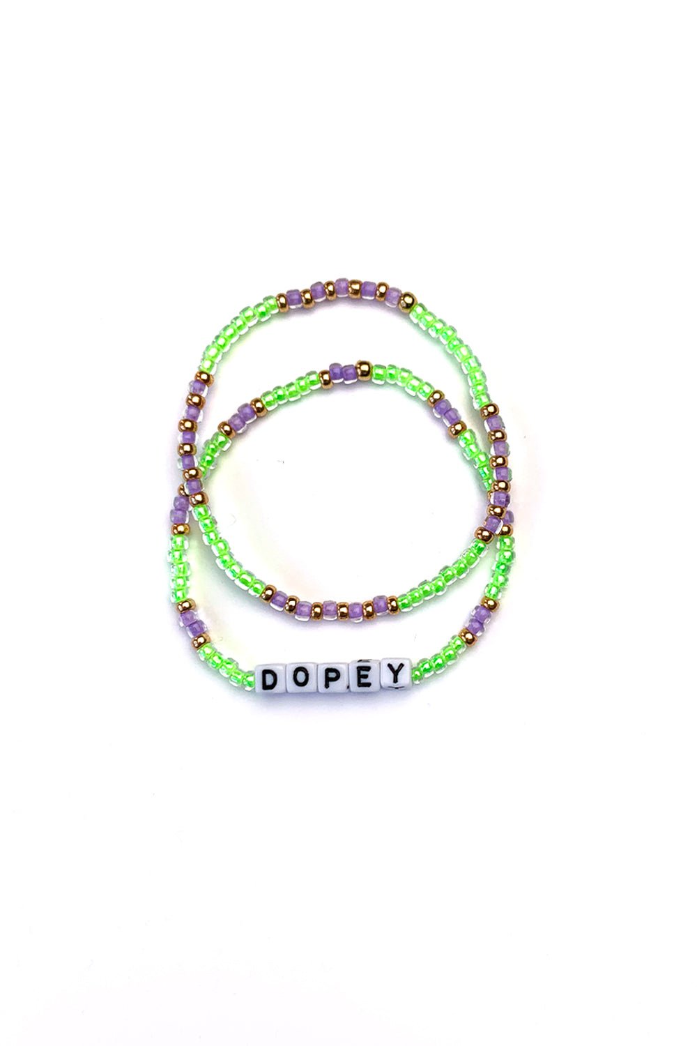 Sarah Marie Design Studio Bracelet 6.25" / Dopey + Stacker Dopey Disney Inspired Bracelet