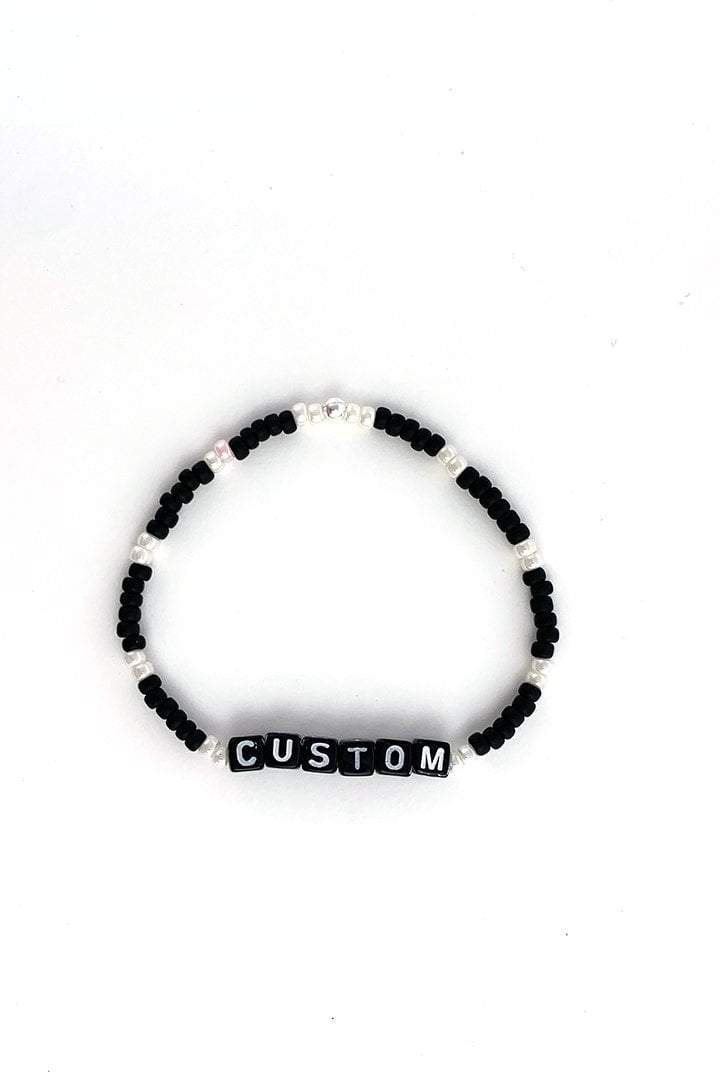 Sarah Marie Design Studio Bracelet 6.25" / Single / Black Custom Bracelet