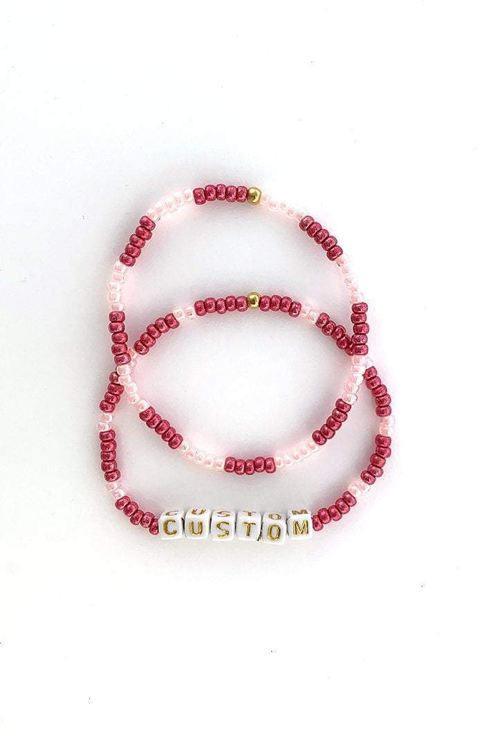 Sarah Marie Design Studio Bracelet 6.25" / Stack / Berry Custom Bracelet
