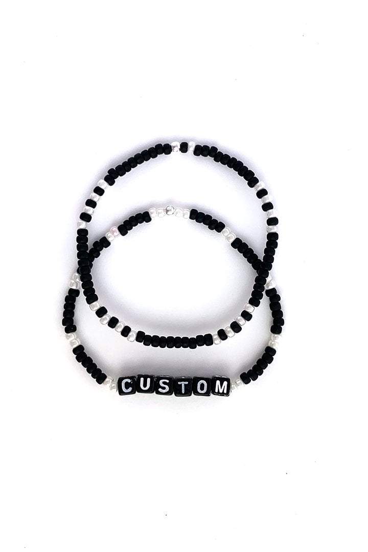 Sarah Marie Design Studio Bracelet 6.25" / Stack / Black Custom Bracelet