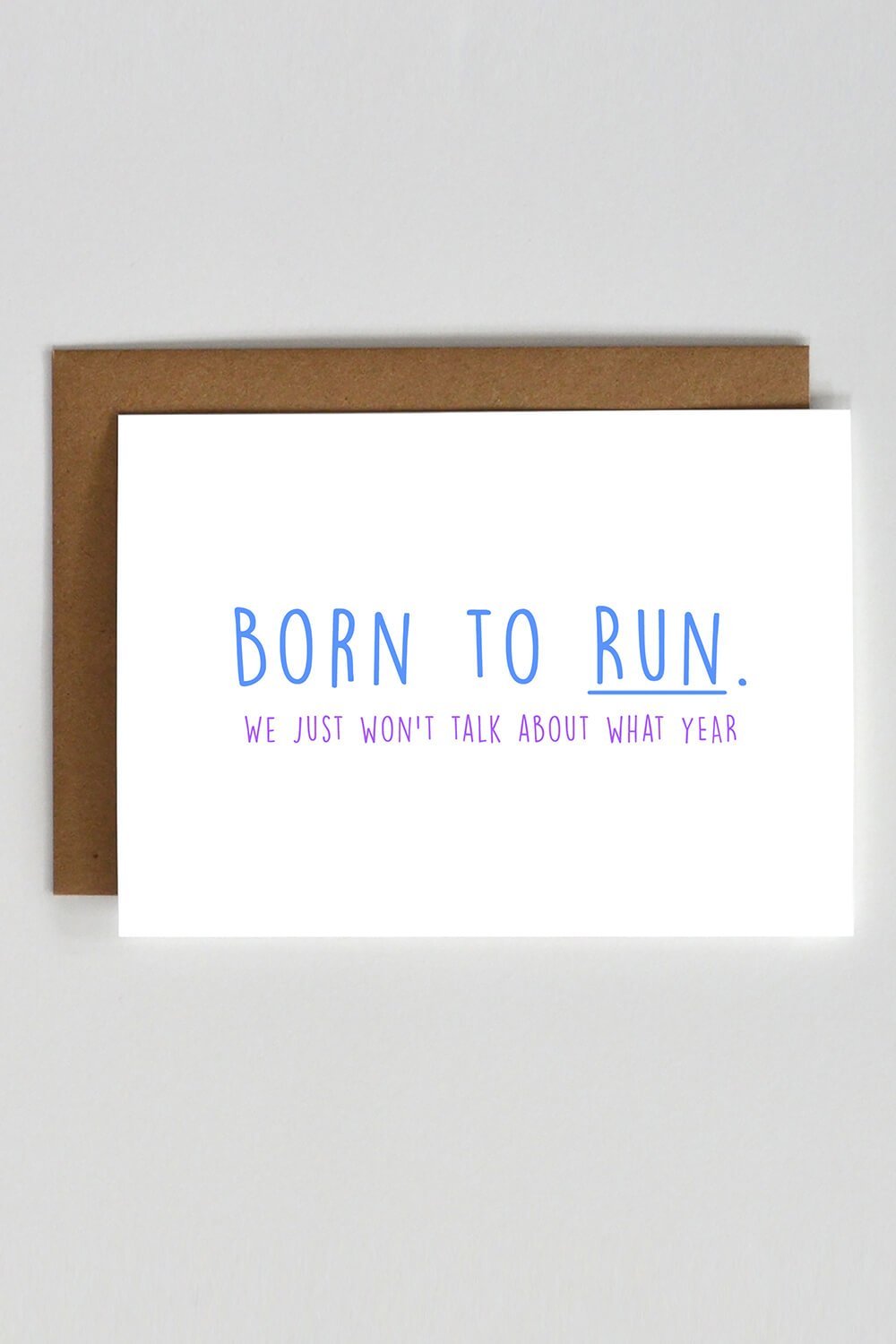 Born To Run Card - Sarah Marie Design Studio