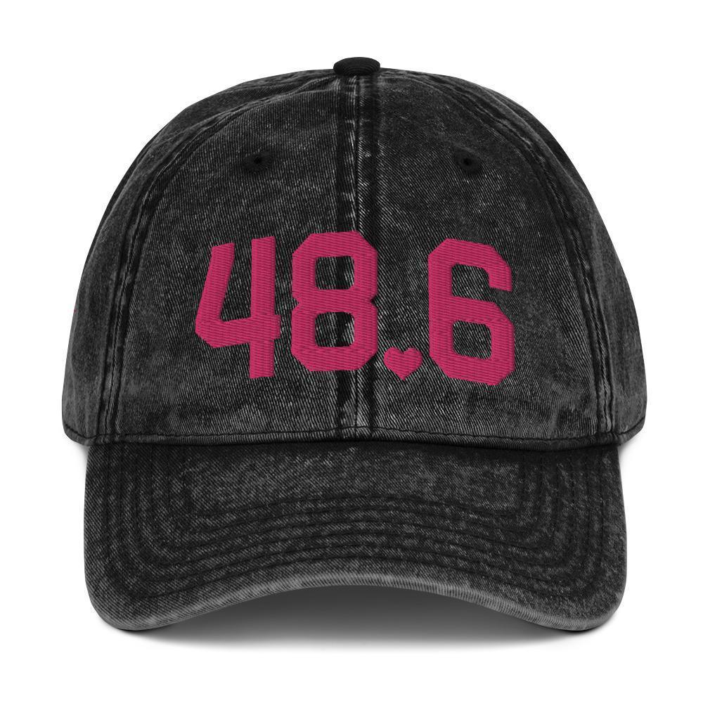 Sarah Marie Design Studio Hat Black/Pink 48.6 Disney Dopey Challenge Vintage Hat