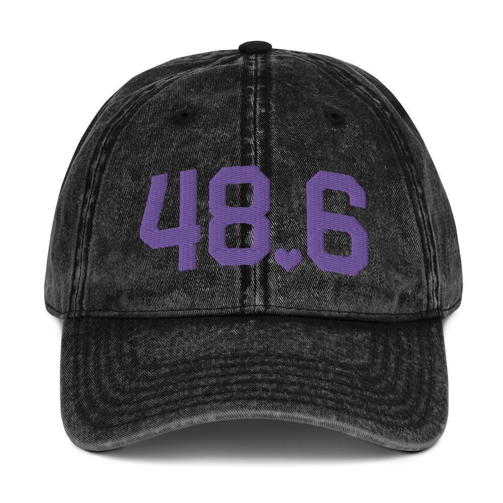 Sarah Marie Design Studio Hat Black/Purple 48.6 Disney Dopey Challenge Vintage Hat