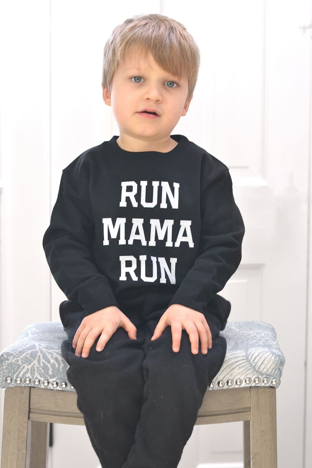 Run Mama Run Sweatshirt - Sarah Marie Design Studio