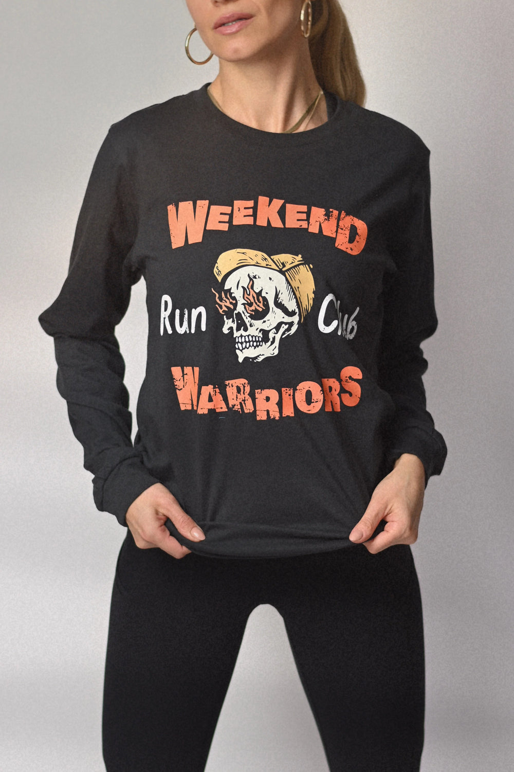 Weekend Warriors Run Club Women's Sweatshirt XL / Vintage Black