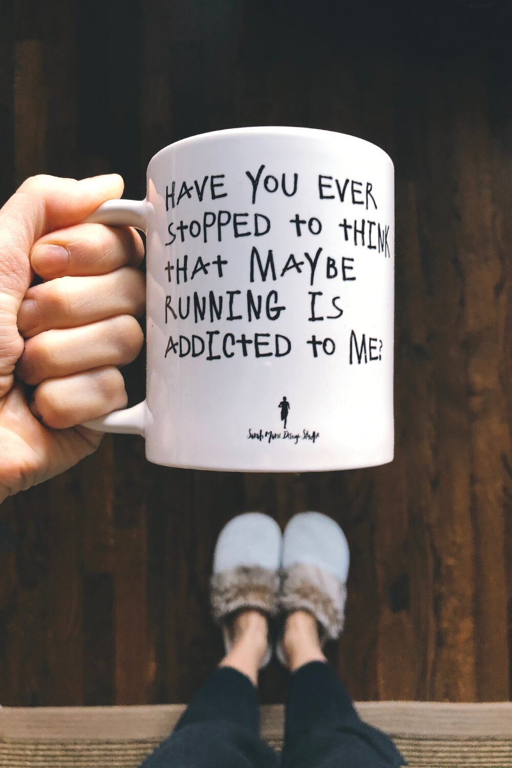 Run More Smile More Coffee Tumbler – Sarah Marie Running Co.