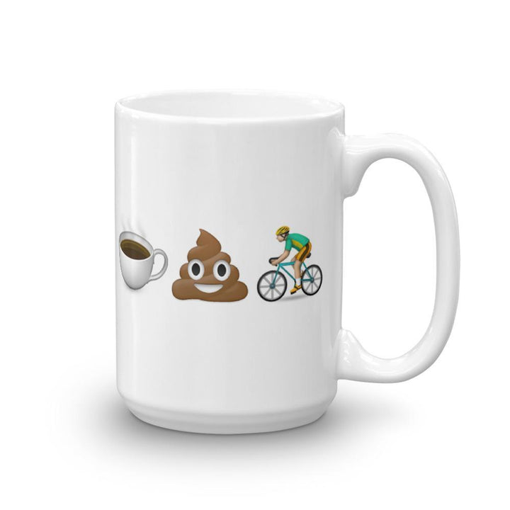 Coffee Poop Cycle Mug - Sarah Marie Design Studio