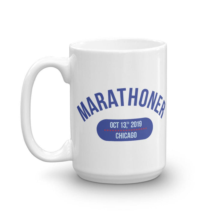 Marathoner Mug - Chicago - Sarah Marie Design Studio