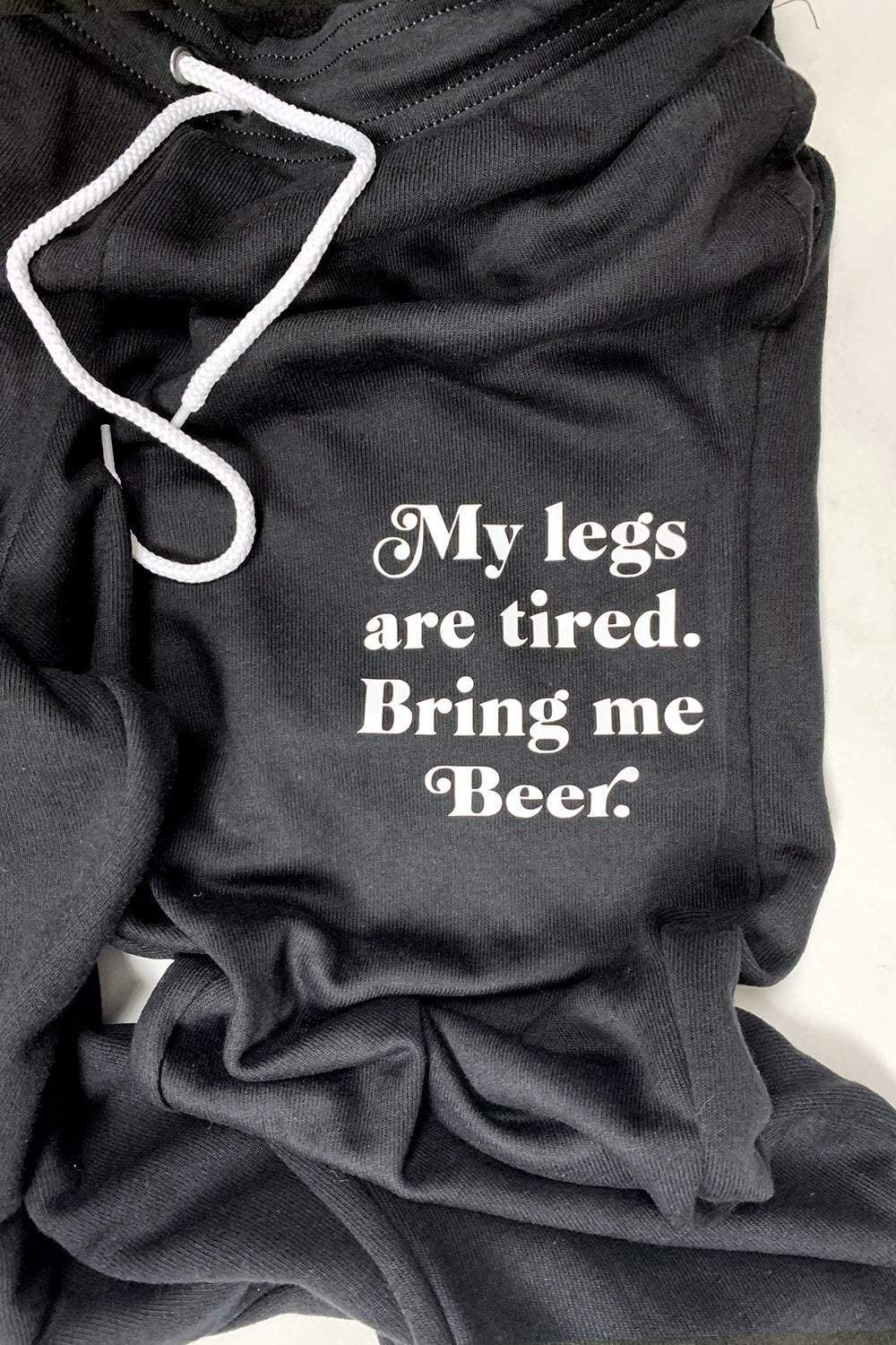 Sarah Marie Design Studio Pants XSmall / Beer My legs are tired Joggers