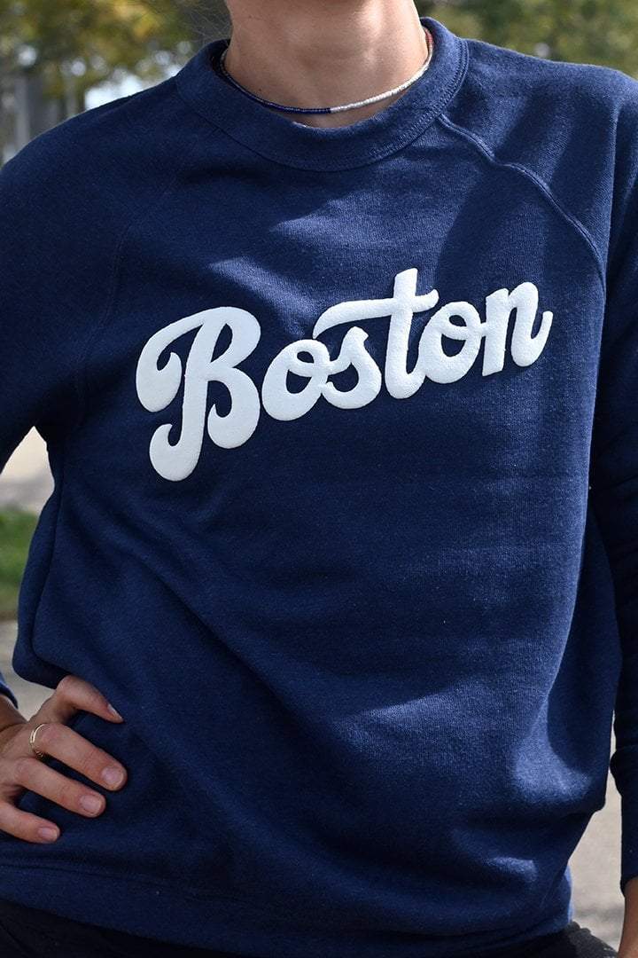 Sarah Marie Design Studio 2023 Boston 26.2 Sweatshirt Small / Navy