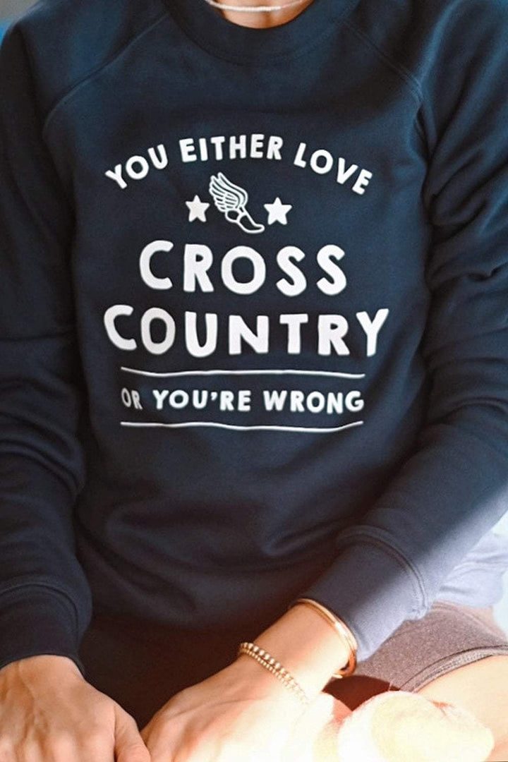 Sarah Marie Design Studio Sweatshirt Cross Country Love Sweatshirt