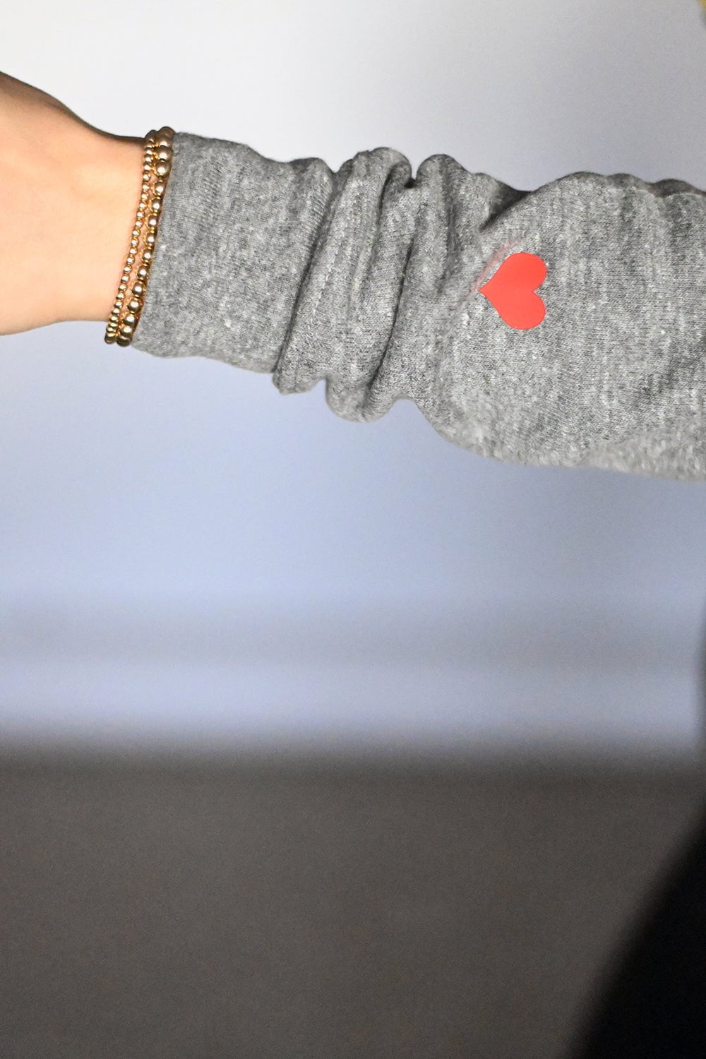Sarah Marie Design Studio Sweatshirt Heart on Your Sleeve RUN Sweatshirt