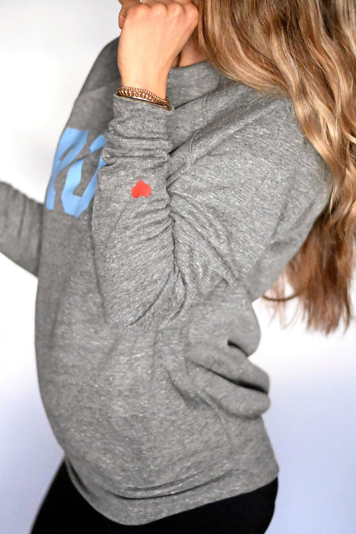 Sarah Marie Design Studio Sweatshirt Heart on Your Sleeve RUN Sweatshirt