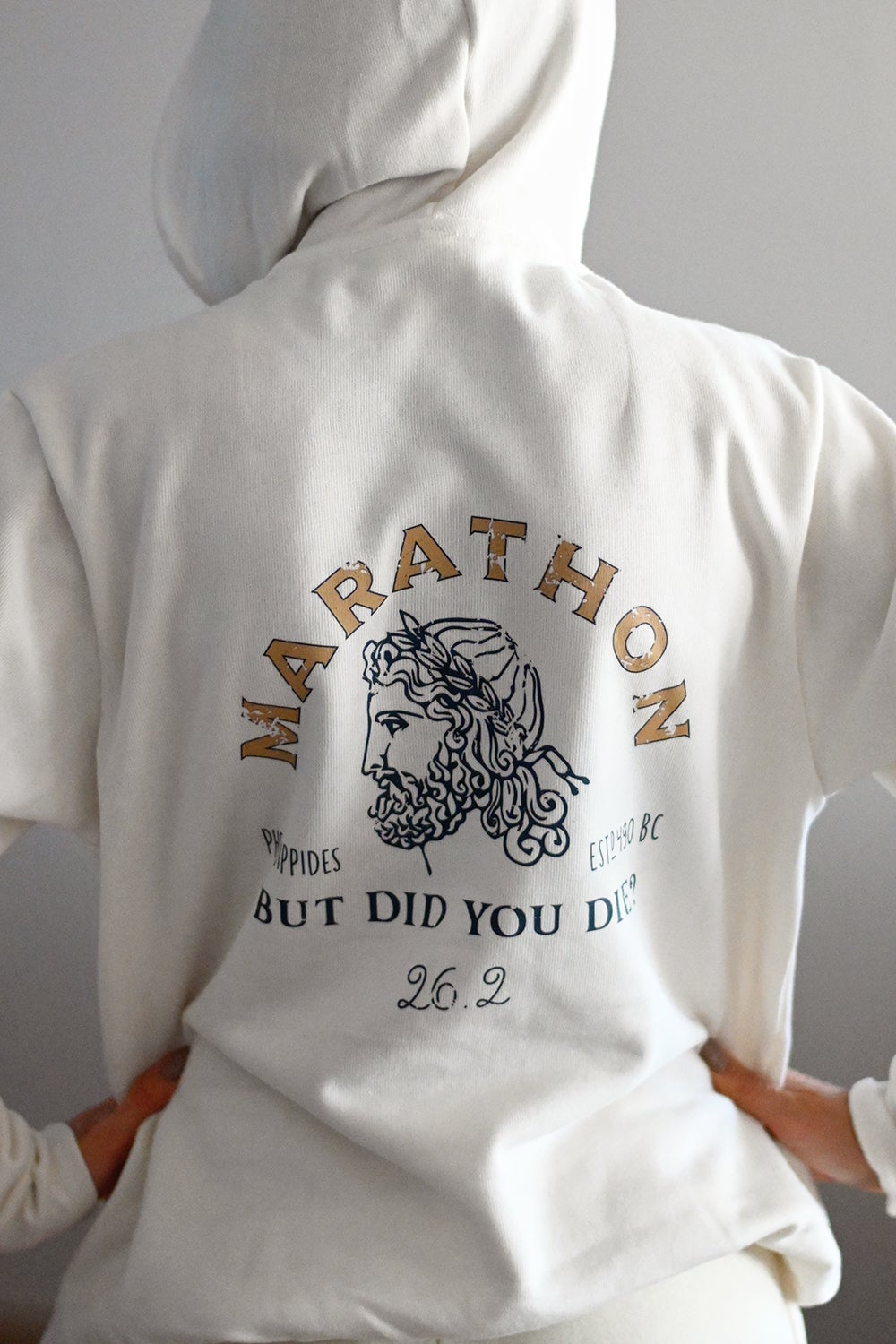 Sarah Marie Design Studio Sweatshirt Pheidippides Marathon Hoodie