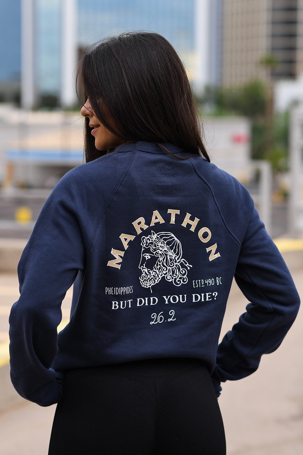 Sarah Marie Design Studio Sweatshirt Pheidippides Marathon Sweatshirt