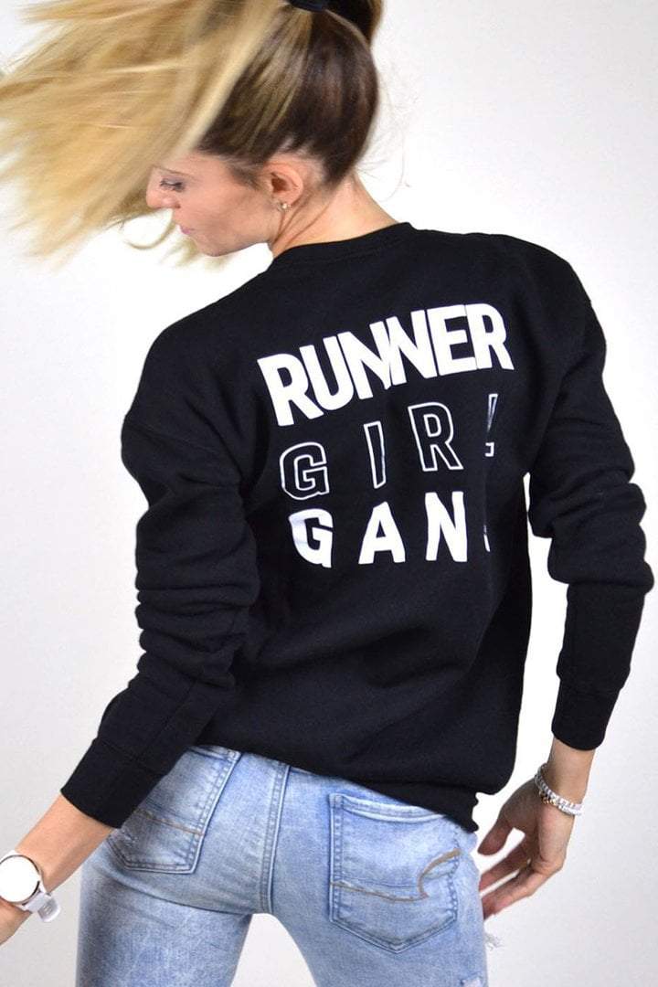 Sarah Marie Design Studio Sweatshirt Runner Girl Gang Sweatshirt