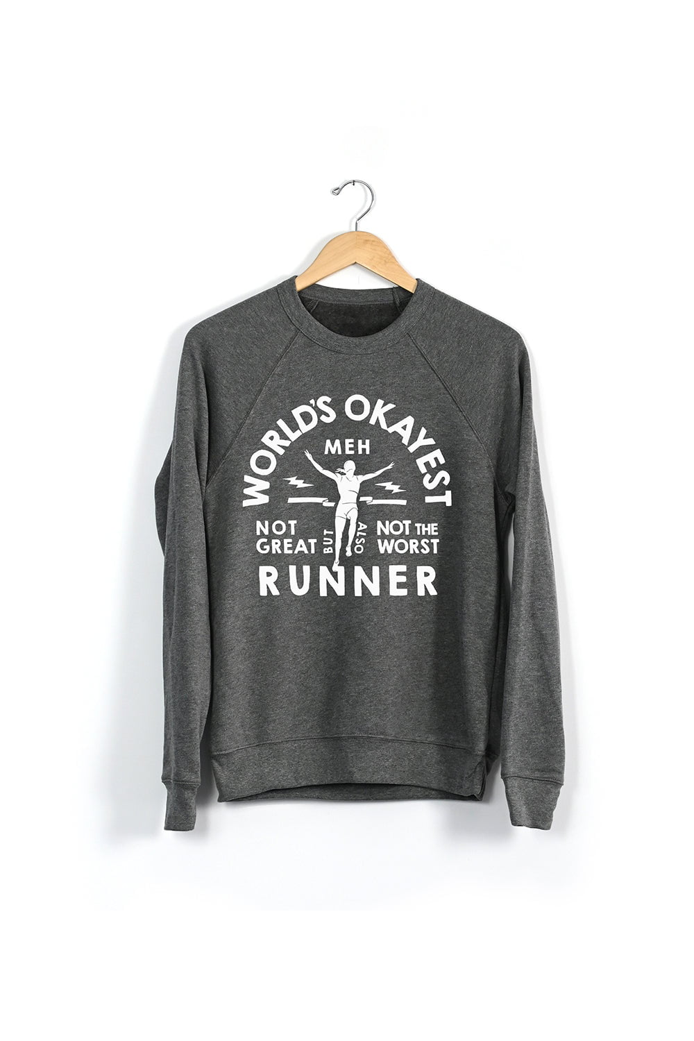 Sarah Marie Design Studio Sweatshirt World's Okayest Runner Sweatshirt