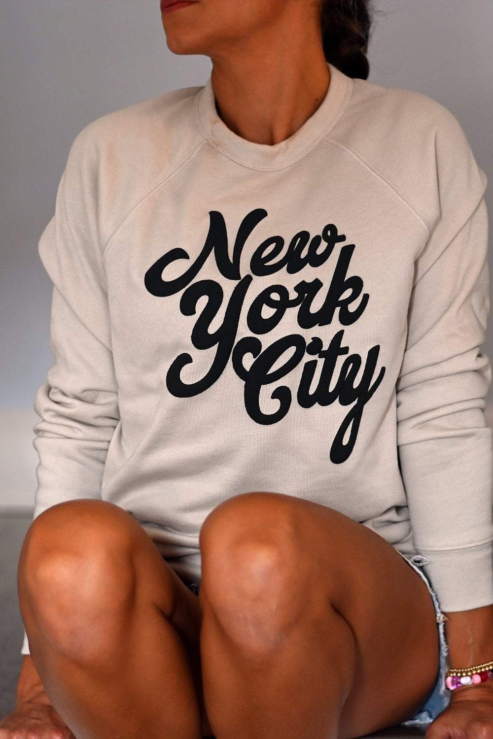 Sarah Marie Design Studio Sweatshirt XSmall / Dust New York City Sweatshirt
