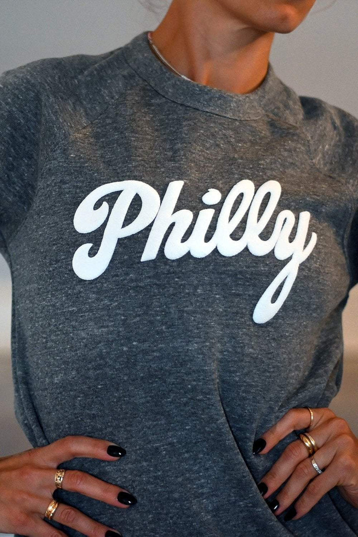 Sarah Marie Design Studio Sweatshirt XSmall / Grey Triblend Philly Sweatshirt