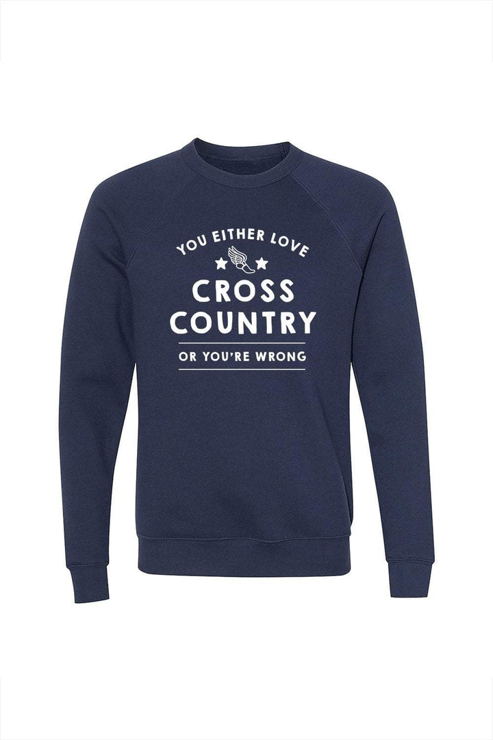 Sarah Marie Design Studio Sweatshirt XSmall / Navy Cross Country Love Sweatshirt