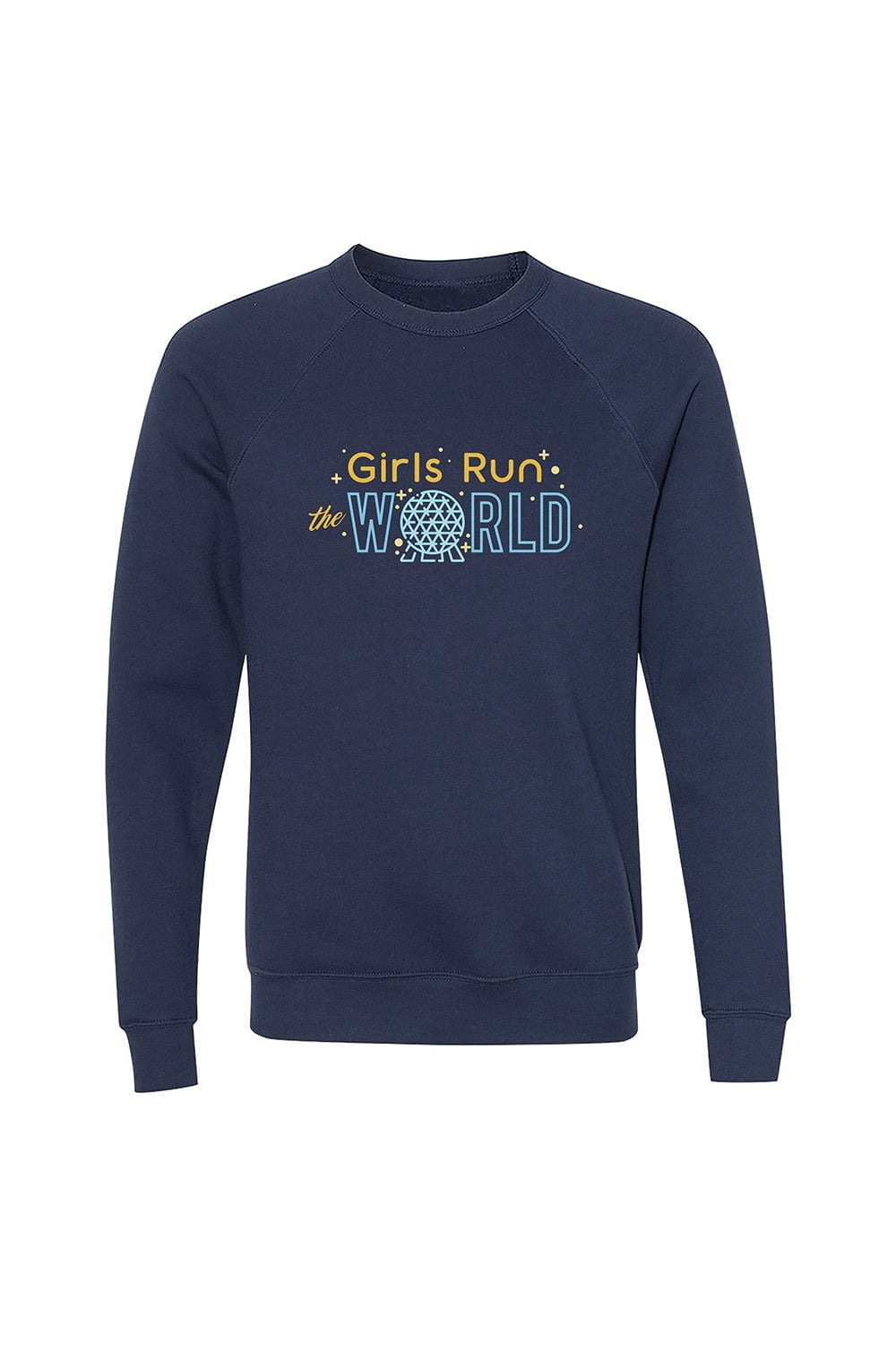 Sarah Marie Design Studio Sweatshirt XSmall / Navy Girls Run The World Epcot Sweatshirt