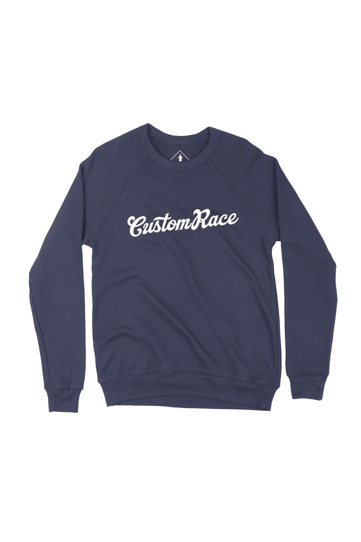 Sarah Marie Design Studio Sweatshirt XSmall / Navy / White Custom Race/City Sweatshirt