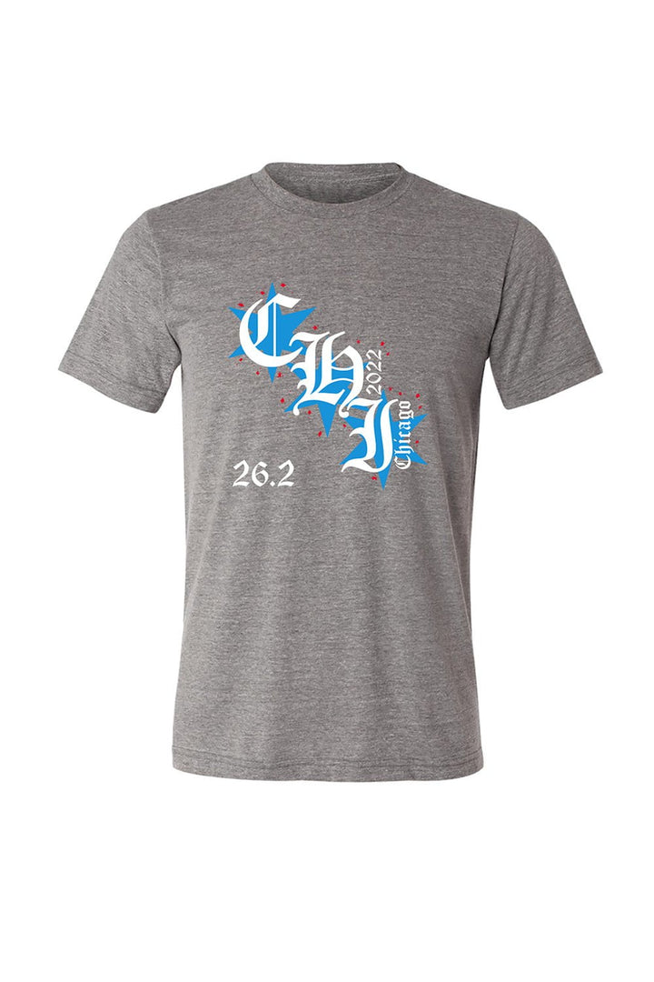 Sarah Marie Design Studio Unisex Tee Grey / XSmall Limited Edition Chicago Marathon T-Shirt