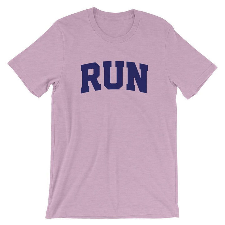 Sarah Marie Design Studio Unisex Tee Heather Prism Lilac / XS Run T-Shirt