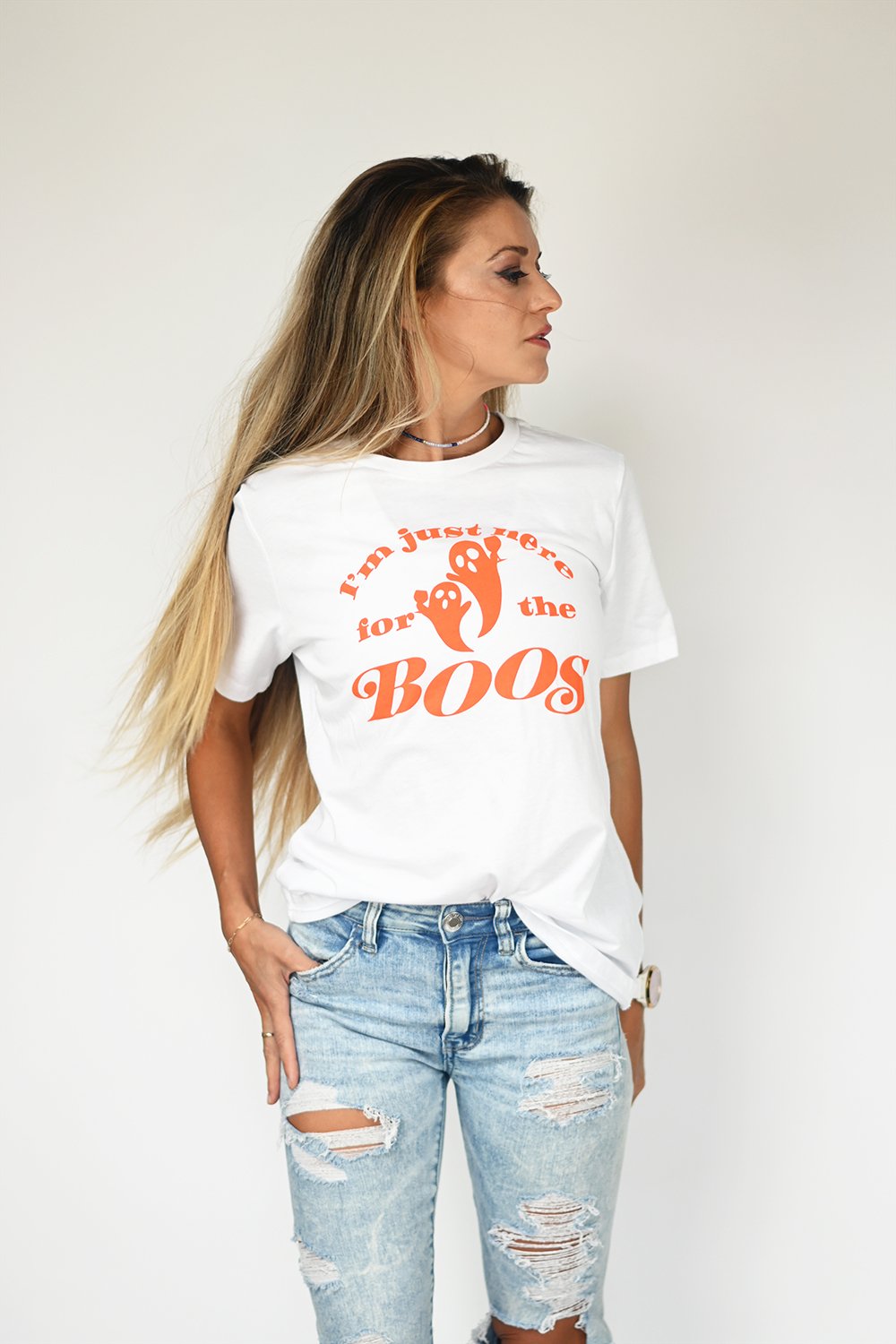 Here for the Boos T-Shirt - Sarah Marie Design Studio