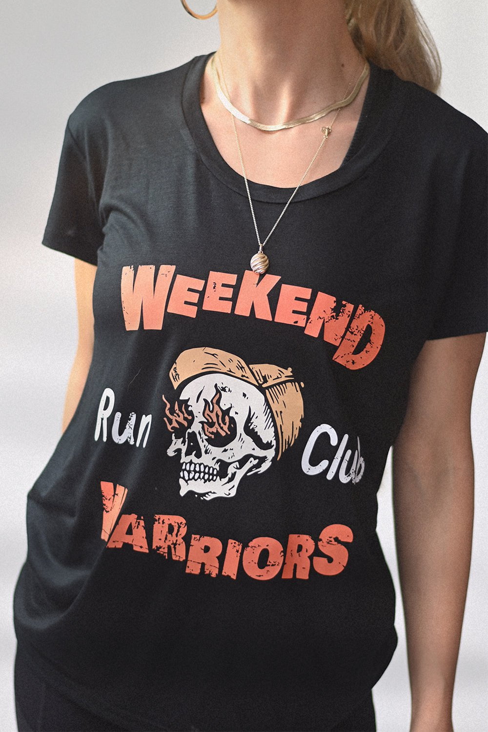 Sarah Marie Design Studio Women's Tee Weekend Warriors Run Club T-shirt