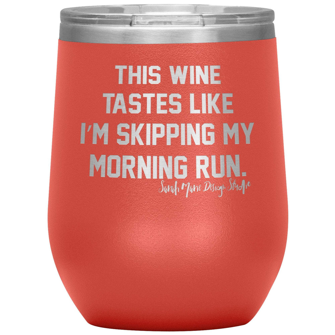 teelaunch Tumblers Coral This Wine Tumbler