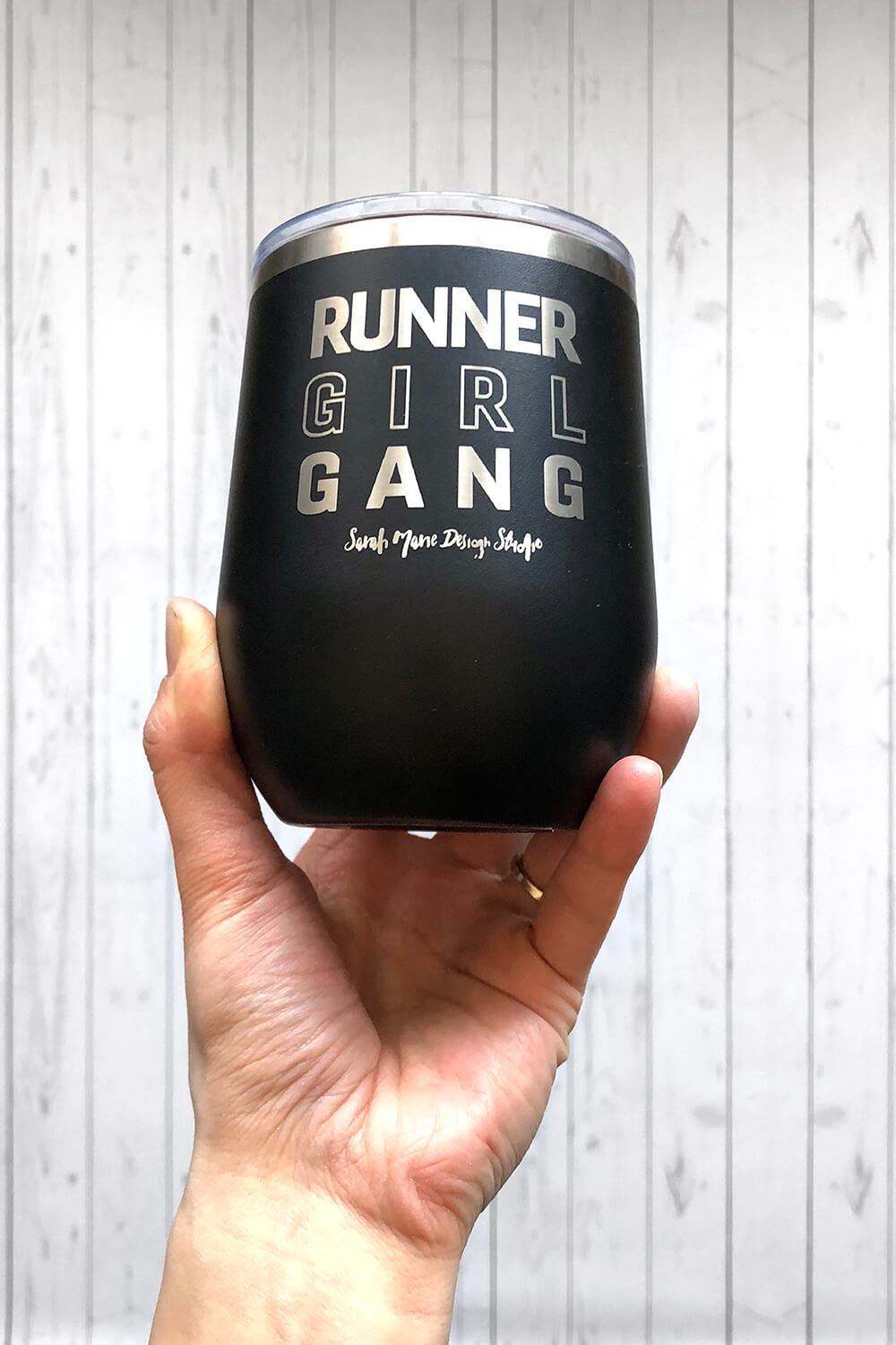 Runner Girl Gang Wine Tumbler - Sarah Marie Design Studio